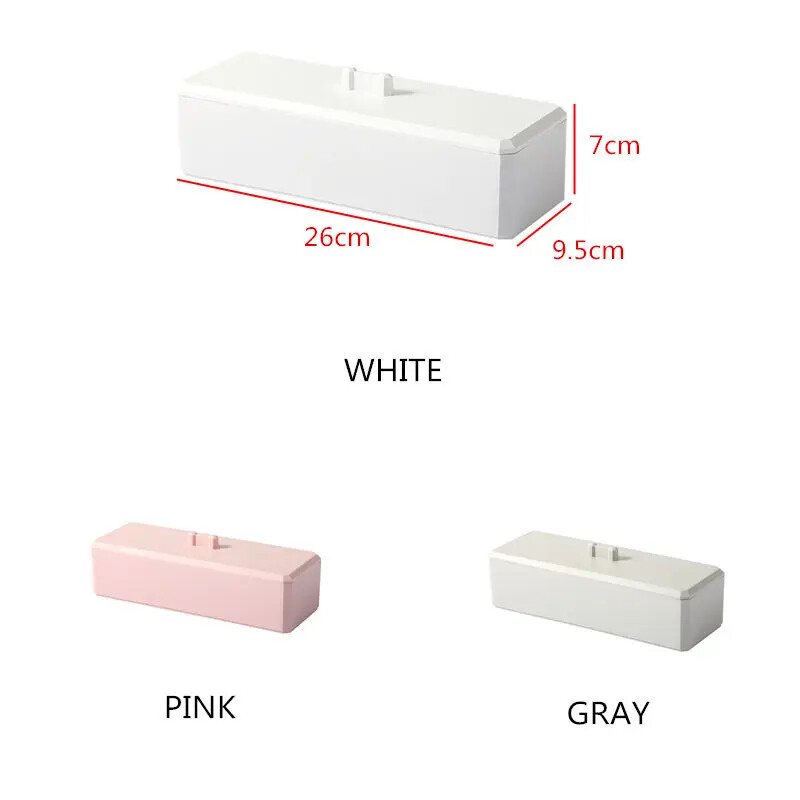 Κουτί αποθήκευσης καλλυντικών για επιτραπέζιο πλέγμα Βαμβακερή θήκη για μακιγιάζ Βαμβακερό μαξιλαράκι Organizer Θήκη Jewelry Box Δοχείο οργάνωσης μακιγιάζ