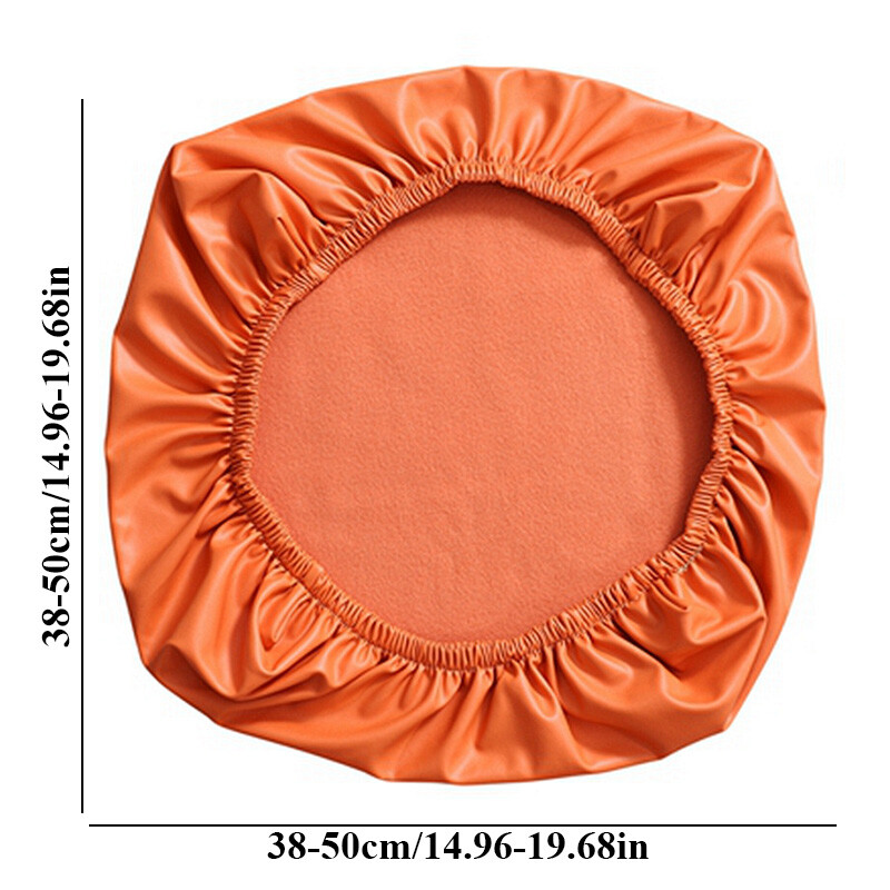 PU nahast arvutitooli ümbris veekindel kontoritooli kate Jagatud tooli kate elastne 38-52 cm kontorihotelli tooli istme kate