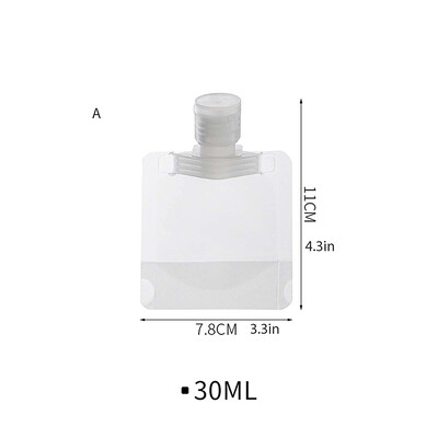 3/5/10 бр. Преносими торби за опаковане на течни козметични средства за пътуване Дозатор за лосиони Резервоар за козметичен шампоан за многократно пълнене 30/50/100 ml