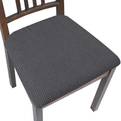 Αδιάβροχη καρό υφασμάτινη θήκη 4 τύπου Ελαστικά καλύμματα καρέκλας κουζίνας Καλύμματα καθισμάτων καρέκλας για τραπεζαρία σπιτιού