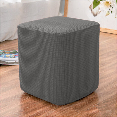 Καπάκι καρό βάφλα ελαστικό κάλυμμα σκαμπό Αδιάβροχο τετράγωνο κάλυμμα καθίσματος σκαμπό με στήλη