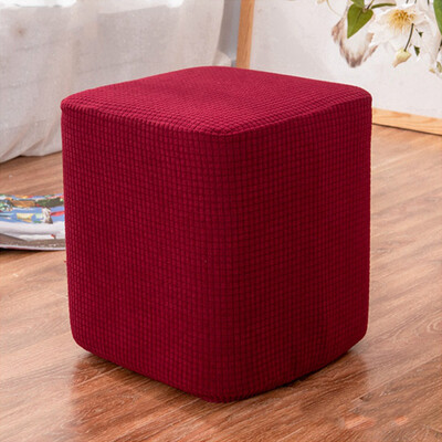 Καπάκι καρό βάφλα ελαστικό κάλυμμα σκαμπό Αδιάβροχο τετράγωνο κάλυμμα καθίσματος σκαμπό με στήλη