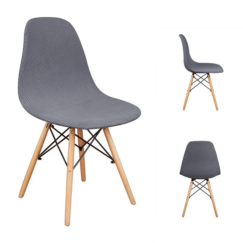 Jacquard Shell tooli kate Stretch Reguleeritav tooli kate Elastsed istmekatted Slipcover Mööblikaitse Hotelli söögituba