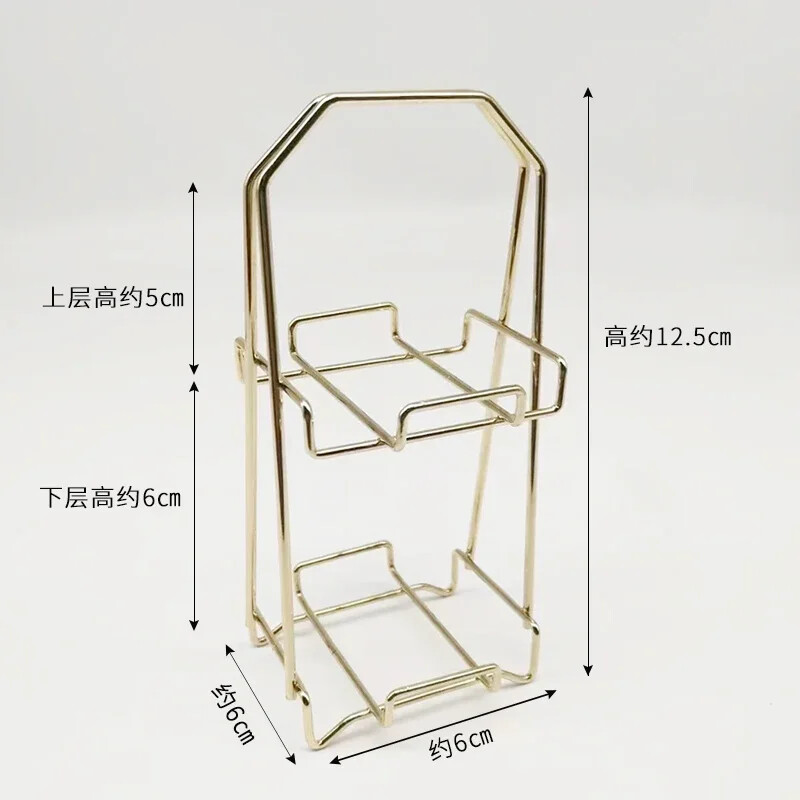 Beauty Egg Make Up Organiseerija Õhkpadi, Puuder Pahvakas Mitmekihiline Kahekihiline Meigisahtli Korraldaja