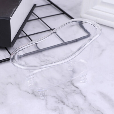 Οργάνωση μακιγιάζ Πλαστική Μίνι Μπανιέρα Σαπούνι Κουτί αποθήκευσης κοσμημάτων Θήκη θήκης νυχιών Επιτραπέζια Διάφορη θήκη αποθήκευσης