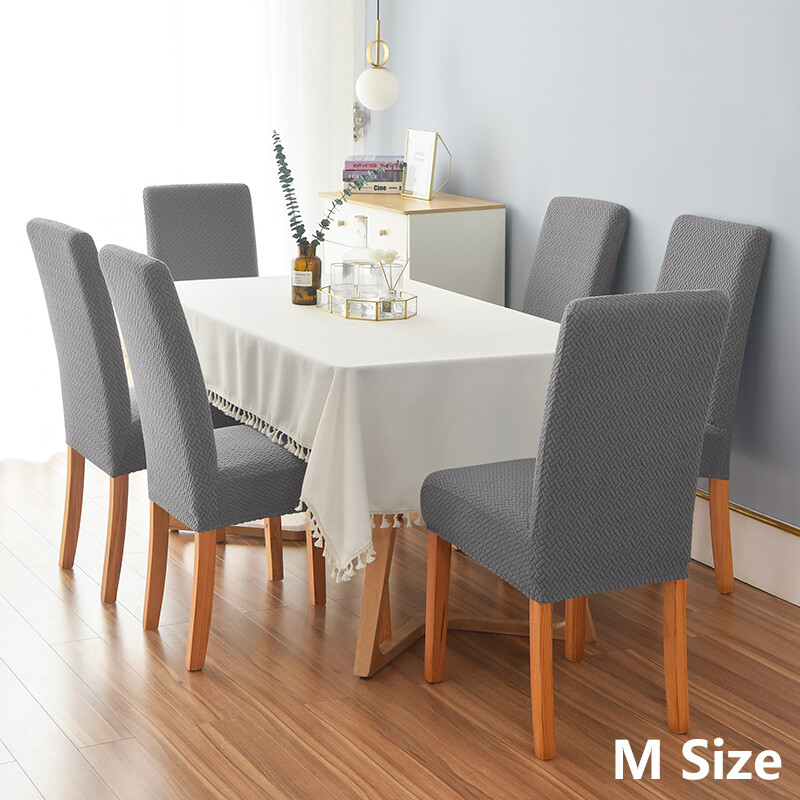 Stretch Polari fliisist toolikate XL-suuruses ja M-suuruses toolikatted Twill žakaarvärvi pikk seljatoe kate Söögitoa odav kangas 1tk