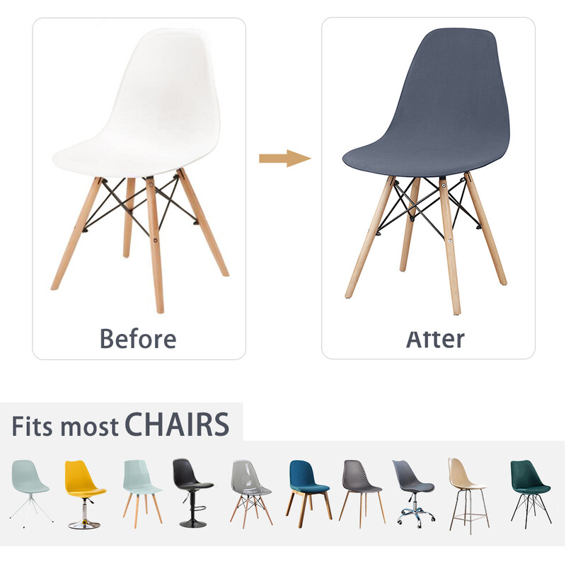 1 ΤΕΜ. Ελαστικό κάλυμμα καρέκλας Stretch Κάλυμμα τραπεζαρίας Κέλυφος καρέκλας Κάλυμμα πλενόμενου επίπλου προστατευτική θήκη για σπίτι γάμου ξενοδοχείου