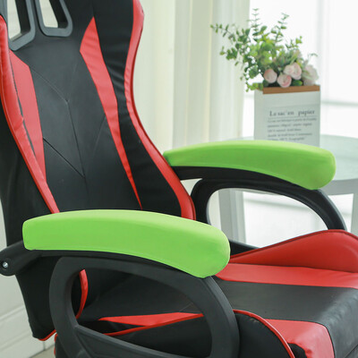 1 ζεύγος Κάλυμμα μπράτσου καρέκλας Κάλυμμα βραχίονα καρέκλας υπολογιστή Κάλυμμα βραχίονα καρέκλας γραφείου Κάλυμμα μπράτσο καρέκλας Γάντια λαβή καρέκλας Αντισκονικό ελαστικό κάλυμμα