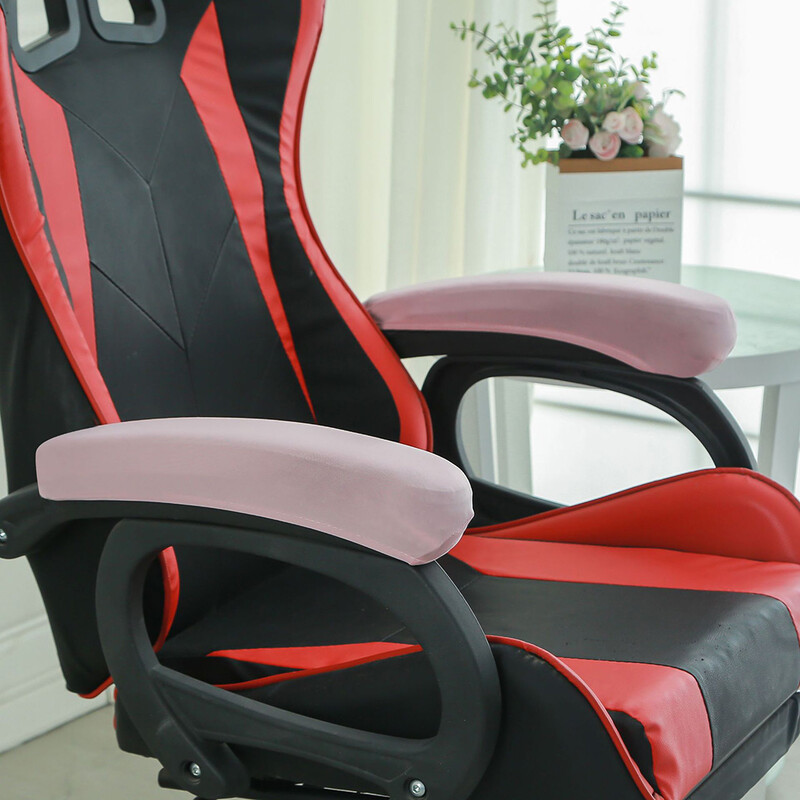 1 ζεύγος Κάλυμμα μπράτσου καρέκλας Κάλυμμα βραχίονα καρέκλας υπολογιστή Κάλυμμα βραχίονα καρέκλας γραφείου Κάλυμμα μπράτσο καρέκλας Γάντια λαβή καρέκλας Αντισκονικό ελαστικό κάλυμμα