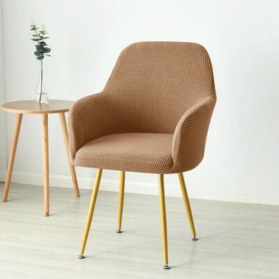 Polar Fleece Κάλυμμα καρέκλας για ψηλό μπράτσο Stretch Spandex Καρέκλα γραφείου Slipcover Ελαστικό αφαιρούμενο προστατευτικό καλύμματα καθισμάτων για σαλόνι