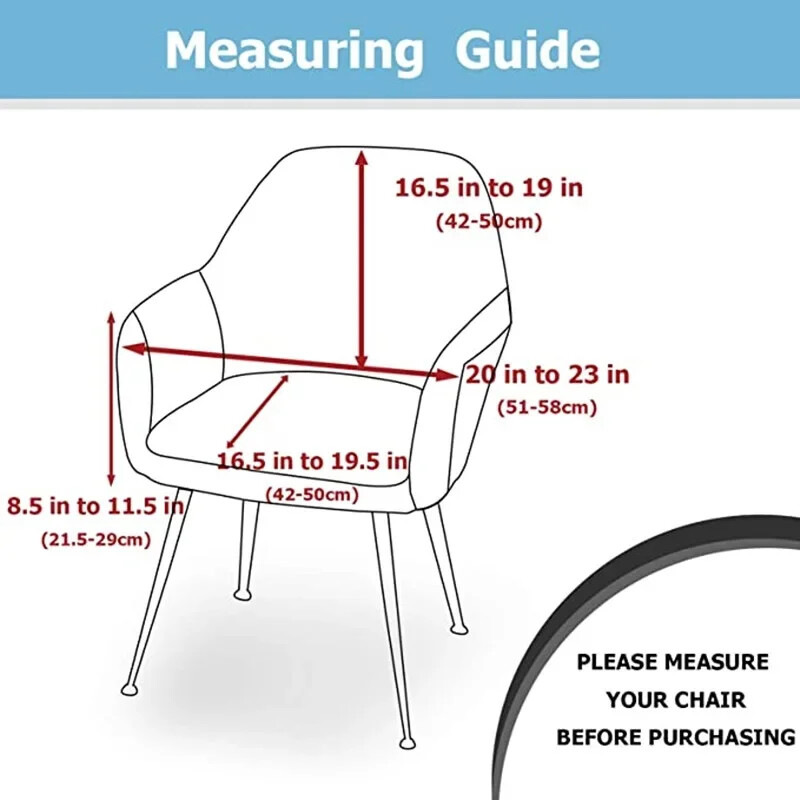 Polar Fleece Κάλυμμα καρέκλας για ψηλό μπράτσο Stretch Spandex Καρέκλα γραφείου Slipcover Ελαστικό αφαιρούμενο προστατευτικό καλύμματα καθισμάτων για σαλόνι