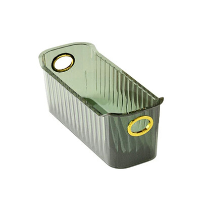 Κουτί αποθήκευσης καλλυντικών επιτραπέζιου υπολογιστή Αδιάβροχο Organizer μακιγιάζ Βαμβακερά μαξιλάρια μπάνιου Δοχείο κοσμημάτων Συρτάρι διάφορα