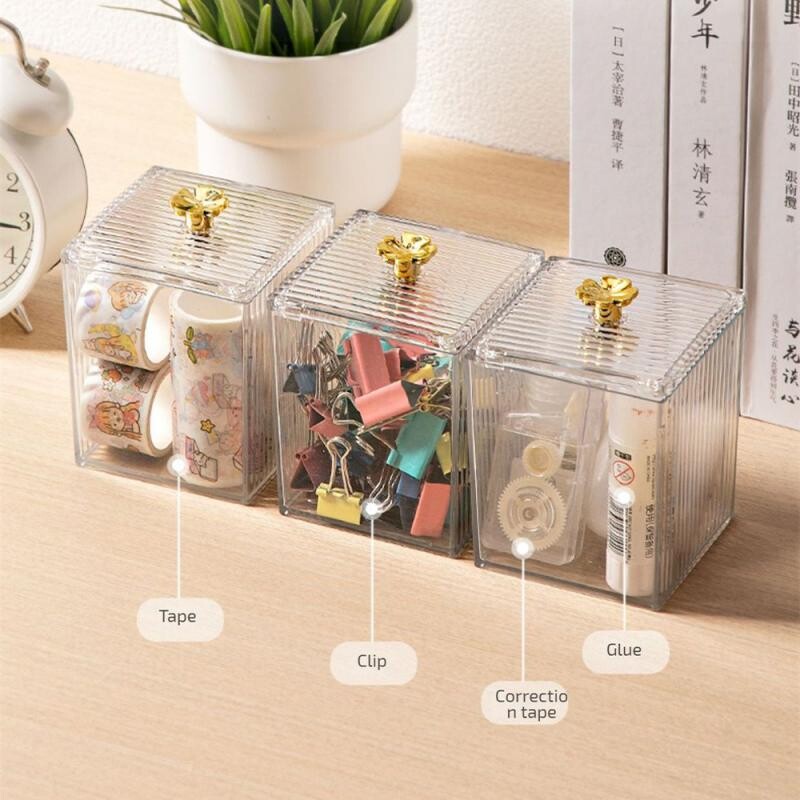 Meigi vatipadjakeste hoiukarp Swab Rod Kosmeetika Ehted Vannitoakonteiner Huulepulga Korralduskarp Multifunktsionaalne