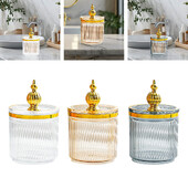 Vatipulga hoiukarp 8,5 x 14 cm Vanity Makeups Organiser Vannitoa kanister kodu jaoks Vanity Elutoa Vannitoa Tööpind