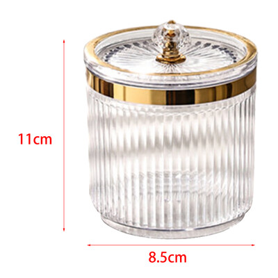 Vatipulga hoiukarp 8,5 x 14 cm Vanity Makeups Organiser Vannitoa kanister kodu jaoks Vanity Elutoa Vannitoa Tööpind