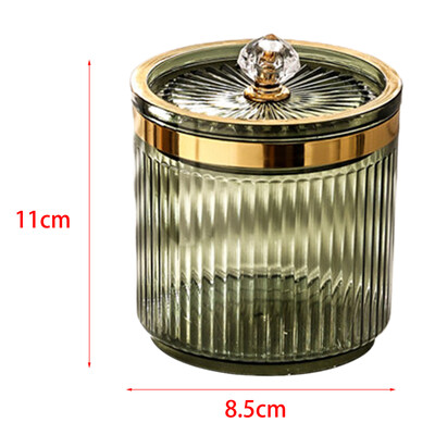 Vatipulga hoiukarp 8,5 x 14 cm Vanity Makeups Organiser Vannitoa kanister kodu jaoks Vanity Elutoa Vannitoa Tööpind