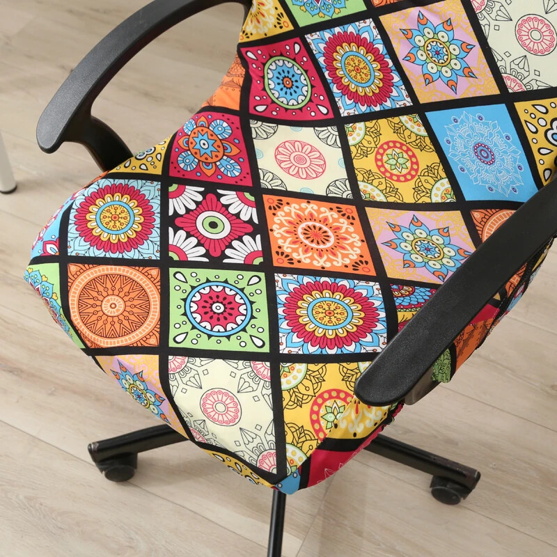 Ελαστικό κάλυμμα καρέκλας γραφείου Καλύμματα καθισμάτων για κάλυμμα καρέκλας gaming Spandex κάλυμμα καρέκλας υπολογιστή για προστατευτικό κάλυμμα καθίσματος πολυθρόνας