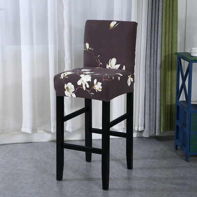 Stretch baaritooli kate Laua taburet pubitooli kate söögitoa kohviku jaoks baaritooli kate Eemaldatav mööbli istmekate