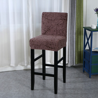 Stretch baaritooli kate Laua taburet pubitooli kate söögitoa kohviku jaoks baaritooli kate Eemaldatav mööbli istmekate