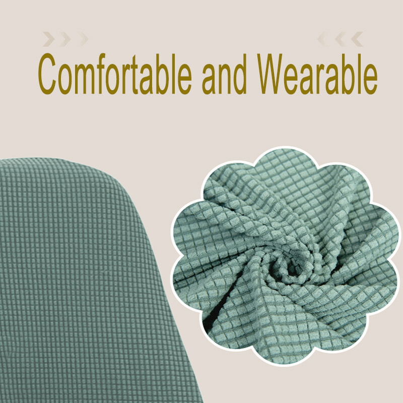 Kumera seljatoega elastne tooli kate Nordic Dining Moodne seljatugi Erikujulised toolikatted Lihtne seljatoe tabureti kate