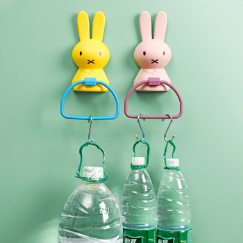 Παιδική κρεμάστρα πετσετών Cartoon Rabbit Towel Bar Μπανιέρα Επιτοίχια Πετσοθήκη Κρεμάστρα Ράφι μπάνιου Δώρο για παιδιά