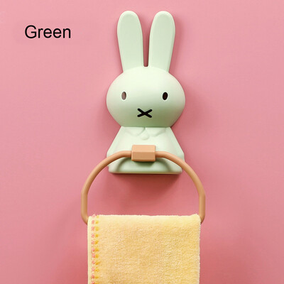 Laste käterätikuivati multifilm Küüliku käterätikuivati Vannituba Seinale kinnitatav käterätikuhoidja riidepuu Vannitoa riiul Kingitus lastele