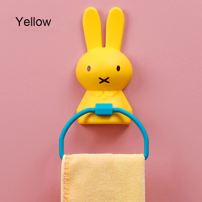 Laste käterätikuivati multifilm Küüliku käterätikuivati Vannituba Seinale kinnitatav käterätikuhoidja riidepuu Vannitoa riiul Kingitus lastele