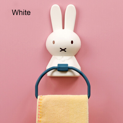 Laste käterätikuivati multifilm Küüliku käterätikuivati Vannituba Seinale kinnitatav käterätikuhoidja riidepuu Vannitoa riiul Kingitus lastele