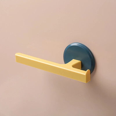 Ossayi Самозалепващи се закачалки за хавлии Държач Стенна закачалка за хавлии Баня Кухня Хавлиени пръчки Рафт Държач за ролка Кука за окачване