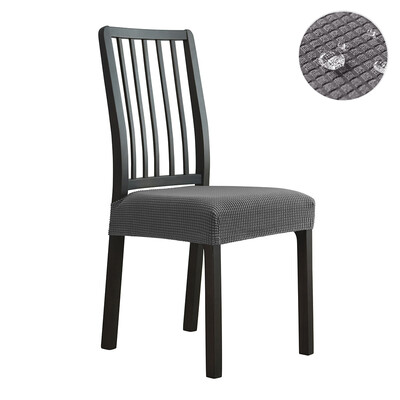 Ζακάρ Κάλυμμα Καρέκλας Αδιάβροχο Ρυθμιζόμενο Κάλυμμα Τραπεζαρίας Υφασμάτινο Κάλυμμα Καρέκλας Αποσπώμενο για Δείπνο Γραφείο Κουζίνα Σπίτι