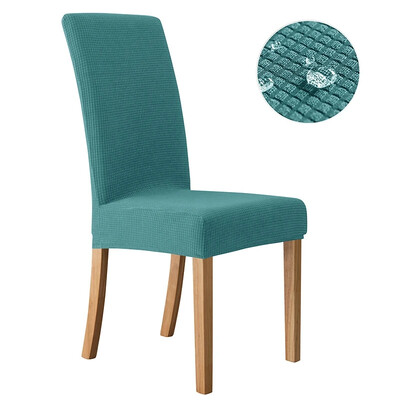 Ζακάρ Κάλυμμα Καρέκλας Αδιάβροχο Ρυθμιζόμενο Κάλυμμα Τραπεζαρίας Υφασμάτινο Κάλυμμα Καρέκλας Αποσπώμενο για Δείπνο Γραφείο Κουζίνα Σπίτι