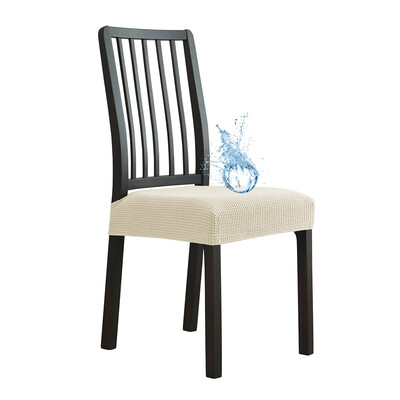 Ζακάρ Κάλυμμα Καρέκλας Αδιάβροχο Ρυθμιζόμενο Κάλυμμα Τραπεζαρίας Υφασμάτινο Κάλυμμα Καρέκλας Αποσπώμενο για Δείπνο Γραφείο Κουζίνα Σπίτι