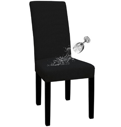 Ζακάρ Κάλυμμα Καρέκλας Αδιάβροχο Ρυθμιζόμενο Κάλυμμα Τραπεζαρίας Υφασμάτινο Κάλυμμα Καρέκλας Αποσπώμενο για Δείπνο Γραφείο Κουζίνα Σπίτι