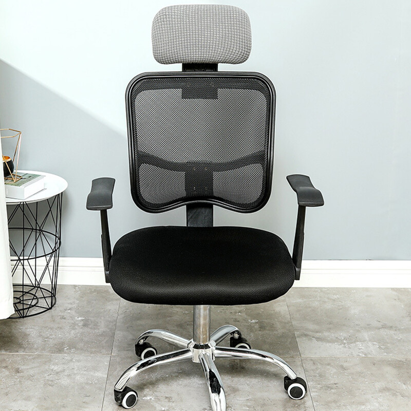 Vodootporna elastična jastučnica za glavu za sportsku stolicu Boss stolica Uredska stolica zakretna navlaka za glavu za prašinu, rastezljiva navlaka otporna na mrlje