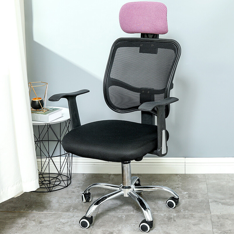 Vodootporna elastična jastučnica za glavu za sportsku stolicu Boss stolica Uredska stolica zakretna navlaka za glavu za prašinu, rastezljiva navlaka otporna na mrlje