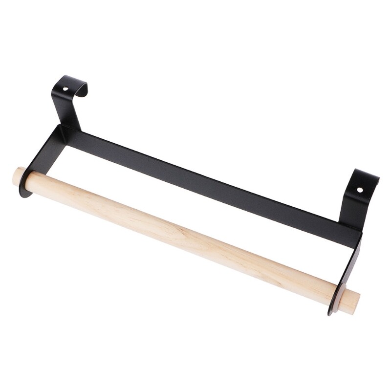 Köögis rullpaberi hoiustamisrest käterätikuhoidja riideriips kapiukse all