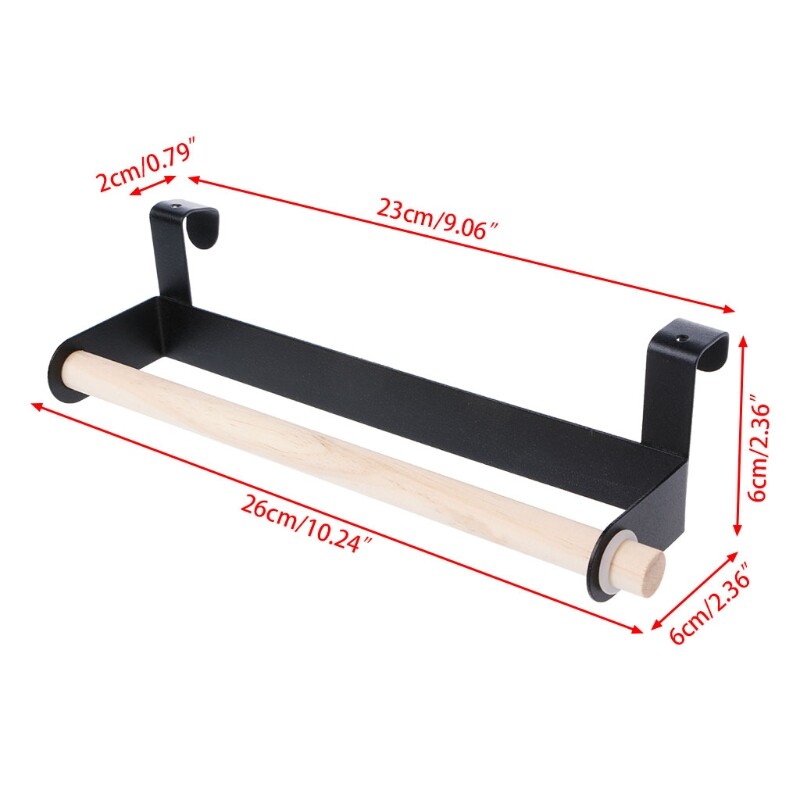 Köögis rullpaberi hoiustamisrest käterätikuhoidja riideriips kapiukse all