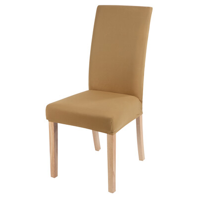Ελαστικό κάλυμμα για καρέκλα Universal μέγεθος Καθαρό χρώμα Φθηνά καλύμματα καρέκλας Stretch καλύμματα καθισμάτων για διακόσμηση τραπεζαρίας σπιτιού σαλονιού