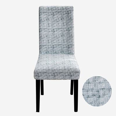 Τυπωμένο Κάλυμμα Καρέκλας Ελαστικό Κάλυμμα Καθίσματος Κουζίνας Stretch Spandex Καλύμματα Καρέκλας Τραπεζαρίας Δείπνο Ξενοδοχείου Γάμου Πλενόμενο 1τμχ