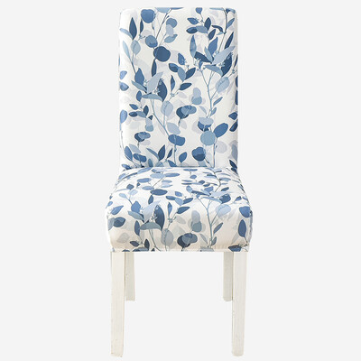 Τυπωμένο Κάλυμμα Καρέκλας Ελαστικό Κάλυμμα Καθίσματος Κουζίνας Stretch Spandex Καλύμματα Καρέκλας Τραπεζαρίας Δείπνο Ξενοδοχείου Γάμου Πλενόμενο 1τμχ