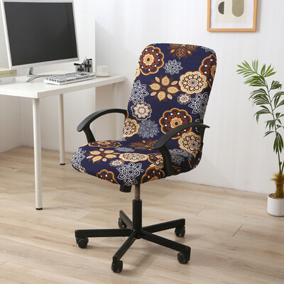 Καλύμματα καρέκλας γραφείου υπολογιστή γραφείου Προστατευτικό πολυθρόνας Μαύρο Μπλε Λευκό Υψηλής ποιότητας Σώμα De Chaise Συμπεριλαμβάνονται καλύμματα μπράτσου για παίκτες