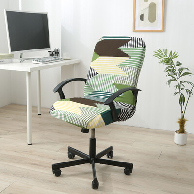 Καλύμματα καρέκλας γραφείου υπολογιστή γραφείου Προστατευτικό πολυθρόνας Μαύρο Μπλε Λευκό Υψηλής ποιότητας Σώμα De Chaise Συμπεριλαμβάνονται καλύμματα μπράτσου για παίκτες