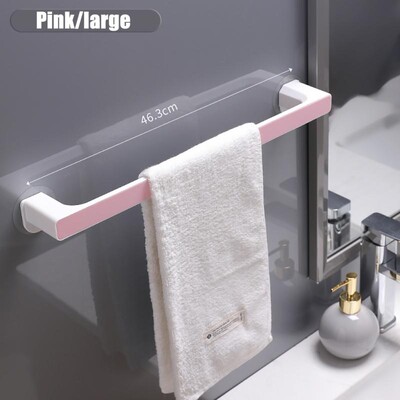 Αυτοκόλλητη κρεμάστρα για πετσέτες Κρεμάστρα για πετσέτες μπάνιου Μπάρα για πετσέτες ράφι Θήκη παπουτσιών Κρεμαστά Ατζέντα μπάνιου