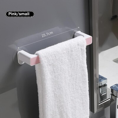 Αυτοκόλλητη κρεμάστρα για πετσέτες Κρεμάστρα για πετσέτες μπάνιου Μπάρα για πετσέτες ράφι Θήκη παπουτσιών Κρεμαστά Ατζέντα μπάνιου