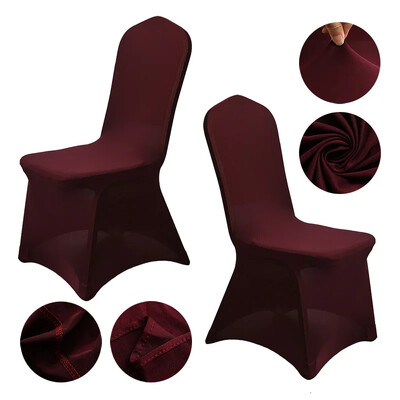 Toolikate Spandex Pulmad Universaalne Stretch Elastne Sünnipäevapidu Hotelli Bankett Söögituba Pestav Paks Kvaliteet