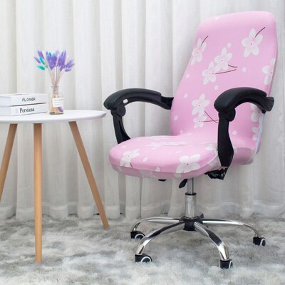 Navlaka za uredsku stolicu Elastični tiskani rotirajući naslon za ruke Podižuća navlaka za stolac za računalo Zaštita od prljanja Uklonjive navlake koje se mogu prati