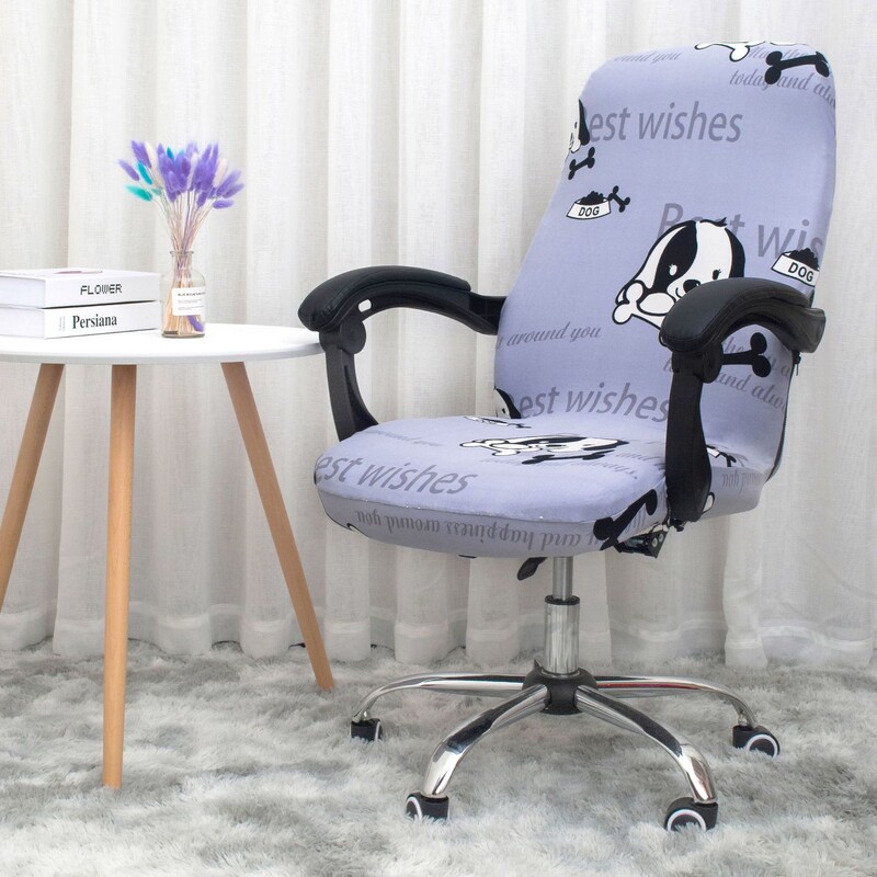 Navlaka za uredsku stolicu Elastični tiskani rotirajući naslon za ruke Podižuća navlaka za stolac za računalo Zaštita od prljanja Uklonjive navlake koje se mogu prati