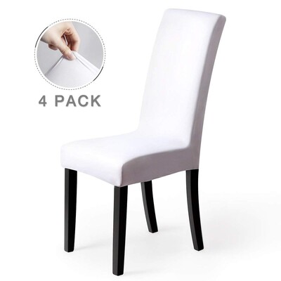 Eemaldatav libisemisvastane kate määrdunud istme toolikatted Spandex köögi kate banketi pulma õhtusöögi jaoks restorani Housse De Chaise