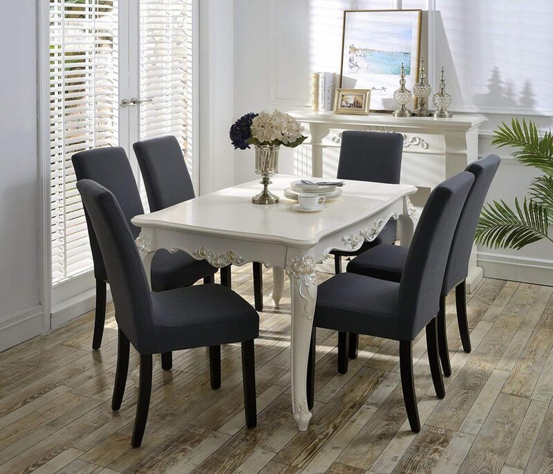 Eemaldatav libisemisvastane kate määrdunud istme toolikatted Spandex köögi kate banketi pulma õhtusöögi jaoks restorani Housse De Chaise