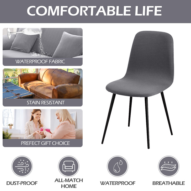 1-osaline veekindlast riidest tooli kate venivast tooli kaitsest istmekatted istmeümbris söögitoa jaoks hotelli bankett